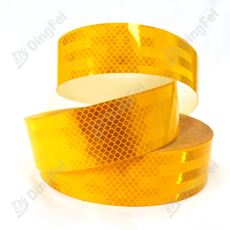 Amber Reflective Tape - 